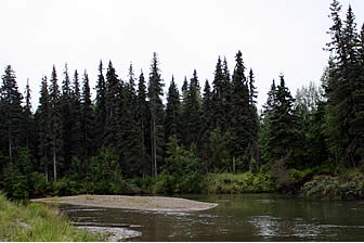 Excellent salmon fishing on the Little Su is available from on the banks of Little Susitna River Campground in Houston Alaska.