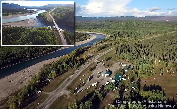 Coal River Lodge on the Alaska Highway is being listed For Sale.
