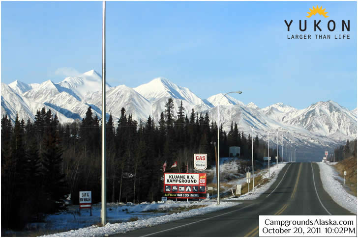 Kluane R.V. Park and Campground in Haines Junction Yukon