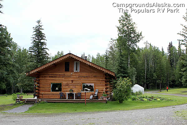 The Populars Campground, Alaska Highway Toad River, B.C.