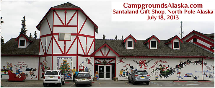 While Santa Land RV Park is closed, the gift shop is still open for business.