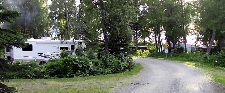 Lower loop at Discovery Campground on the Kenai Peninsula.